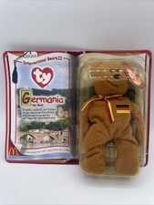 Ty Germania The Bear International Bears II Beanie Babies 2000 Introduced 1999