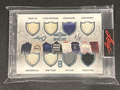 BRUCE LEE / MIKE TYSON / MUHAMMAD ALI / RIC FLAIR + Leaf 8 Jersey Patch 3/3