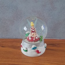 Disney Store Tinker bell Small snow globe 4.5" tall