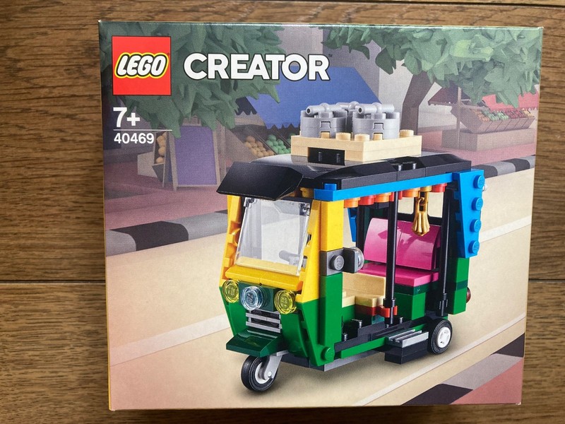 LEGO CREATOR  40469  : Tuk Tuk      New & Sealed * * *  LIGHT BOX DAMAGE