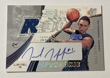 2002-03 SPx Rookie Jersey Autograph LV 2 #123 Jared Jeffries Rc Relic Auto /1999