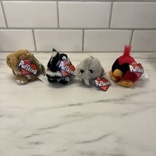 Puffkins keychain Vintage Beanie Plush Lot of 4 1994