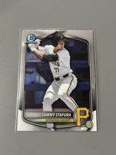 2025 Bowman Draft Chrome Sammy Stafura #BDC-187 Pittsburgh Pirates