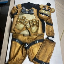 Five Nights At Freddy's Fazbear Costume Youth Kids Medium Rubies Mask Gloves