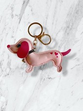 Adorable Dachshund Keychain, Bag Charm, Purse Charm