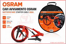 OSRAM STARTERcable 200A CAVI AVVIAMENTO BATTERIA PINZE AUTO MOTO CAMPER OSC101