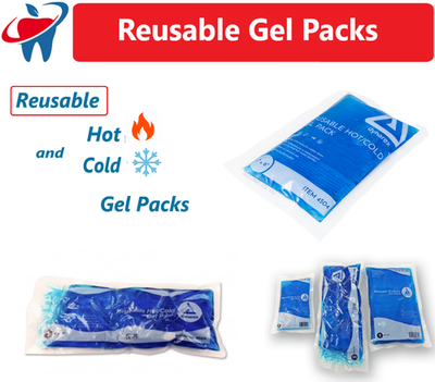 #ad Reusable Hot Cold Compress Gel Ice Pack for Sports Injuries Pain Relief Dynarex $13.45