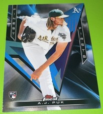 2020 TOPPS FINEST FIRSTS RC ROOKIE A.J. PUK #FF-2 A'S ATHLETICS 
