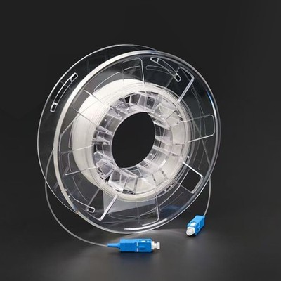 CATV LAN Invisible Transparent Fiber Optic Cable SC For FTTH FTTR Indoor layout