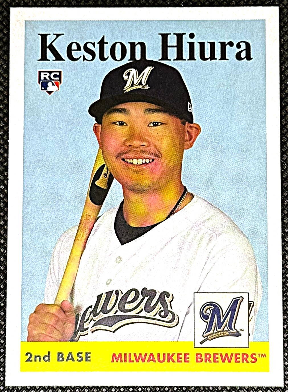 2019 Topps Archives #53 Keston Hiura (RC) - Milwaukee Brewers