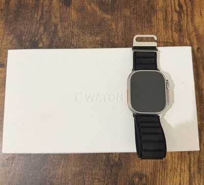 Apple Watch Ultra 49mm Titanium GPS 32GB - 95% Battery Health Original Box