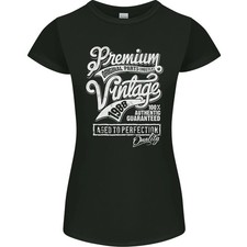 Camiseta Aged to Perfection Vintage 37 cumpleaños 1988 para mujer corte pequeño