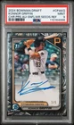 2024 Konnor Griffin Bowman 1st Chrome Auto SnflwrSeeds Refractor /5 PSA 9, POP 2