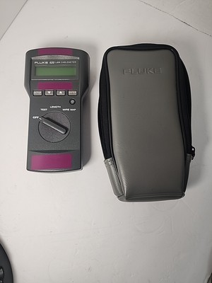 Fluke 620 LAN Cable Meter 1.5V Handheld LCD Display No Cord