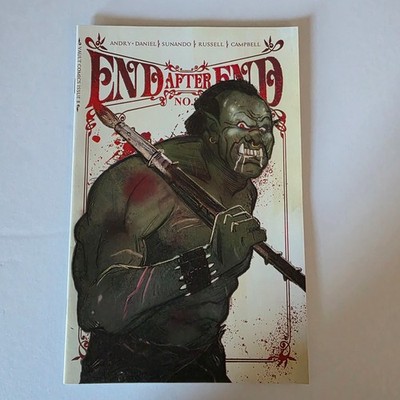 End After End 8 Vault Comics 2023 Sunando C Cover Fantasy Orc Comic Book