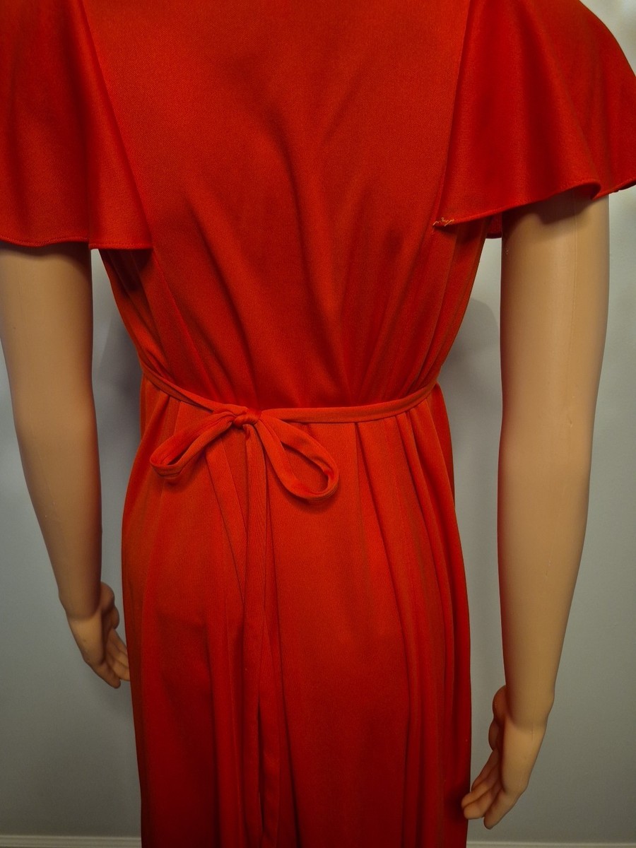 Vintage International Ladies Garment Workers Union Red Dress Made In USA |  eBay
