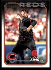 Lucas Sims 2024 Topps #355 Cincinnati Reds MLB READ FREE SHIPPING AutographDen