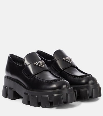 Prada Monolith Loafers Women Sz5-9