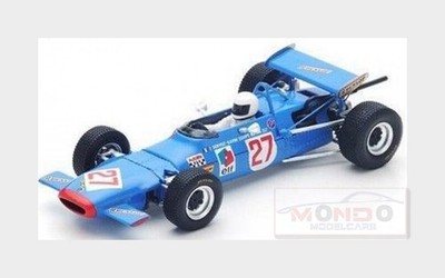 1:43 Spark Matra Ms7 #27 German F2 Gp 1969 Johnny Servoz-Gavin Blue S4291 Model