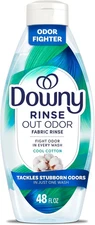 Downy Rinse Laundry Odor Remover, Cool Cotton Scent, Fabric Softener and Laundry