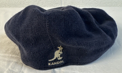 Vintage Kangol Hat Cap 504 Wool Beret Brue Size Medium