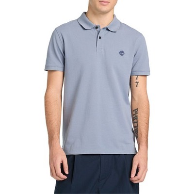 Timberland Polohemd für Herren Millers River Stretch Blau