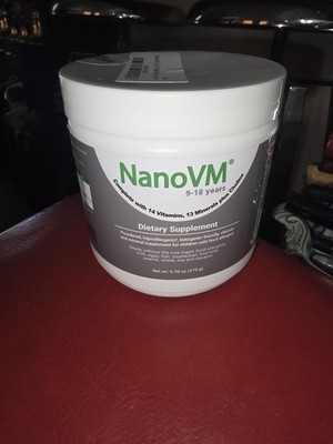 NanoVM 9 - 18 Years Pediatric Oral Supplement Unflavored 275 Gram Jar