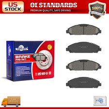 Front Disc Ceramic Brake Pads for 2015- 2023 Ford Mustang No Performance Package