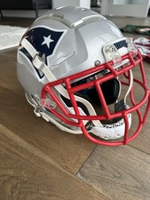 Game Worn Used 2020 James White New England Patriots Helmet