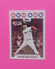 2008 Topps Red Sox World Series Josh Beckett Game 1 #217 ( NRMT-NMMT )