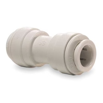 John Guest Pp0416w-Pk10 Push-Fit Adapter Fitting, 1/2 In Tube Size,