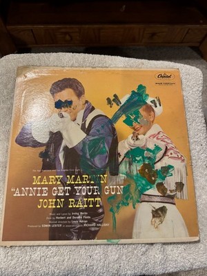 Mary Martin - Annie Get Your Gun LP - GOOD CONDITION W/DUST SLEEVE!!!