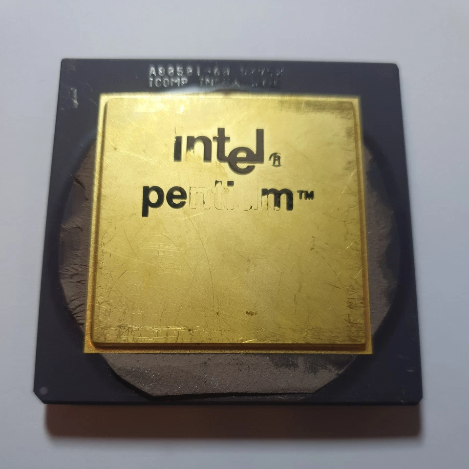 Intel Pentium 1992 - A80501-60 SX948 CPU / Processor - Image 2 of 4