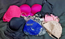 Job Lot Bundle of Mixed Grade Bras, Bikini Tops & Swimwear Various Sizes