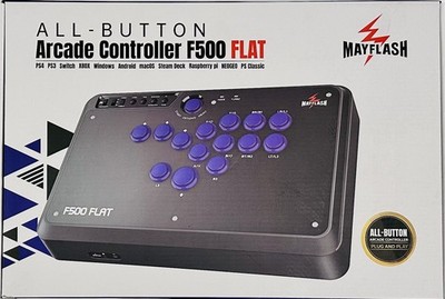 MAYFLASH F500 FLAT All Button Arcade Controller for PlayStation, PC, Xbox