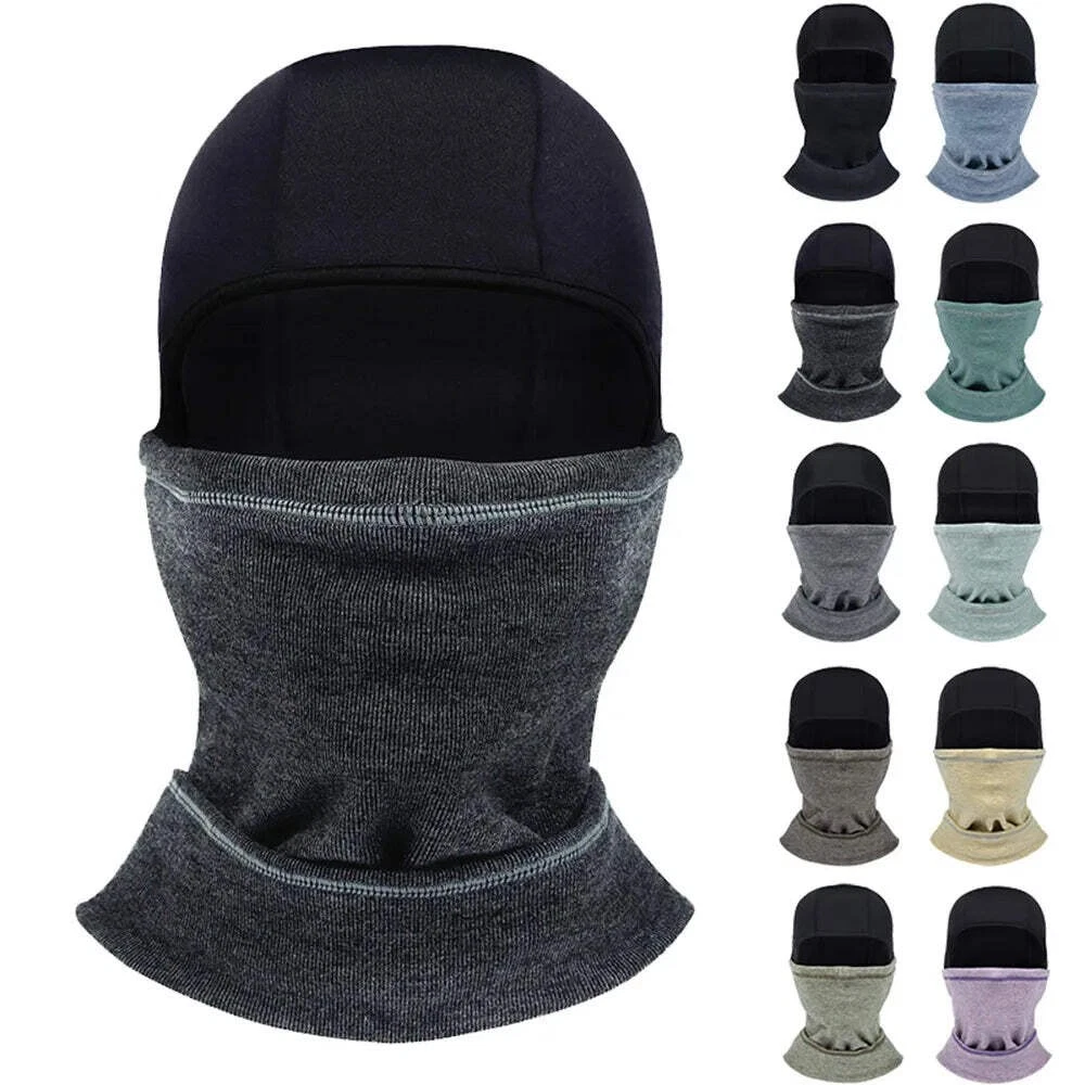 Balaclava Face Mask Winter Windproof Fleece Warm Cover for Men and Women Cold We