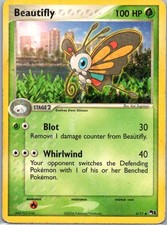 Pokemon TCG Beautifly 6/17 POP Series 1 HP