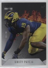 2021 Wild Card MATTE Rookie Heat Orange Flames 86/125 Kwity Paye #MRHR-21 RC y0i. rookie card picture
