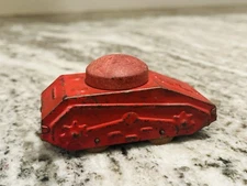 Vtg 1930’s Louis Marx critter Tank Original Pressed Steel Toy Wyandotte Buddy L