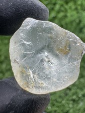 ¡TOPACIO NATURALMENTE CAÍDO! ¡No irradiado! de depósito aluvial en África! B32