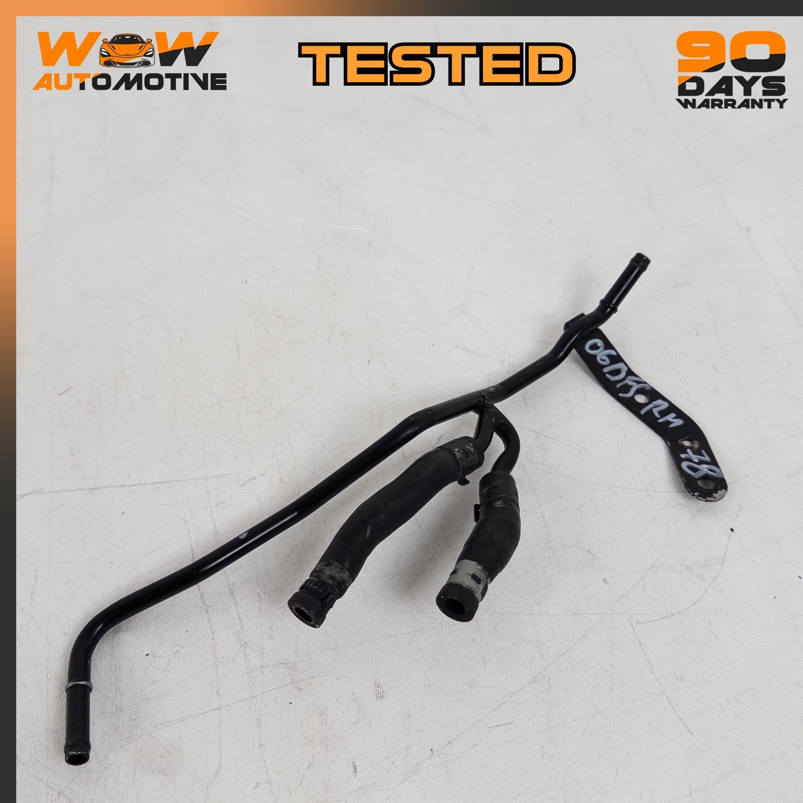 04-13 BENTLEY CONTINENTAL FLYING SPUR EXPANSION TANK COOLANT WATER HOSE PIPE OEM