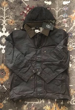 Huckberry Flint & Tinder Waxed Hudson Jacket Chocolate NEW/Unworn With Tags
