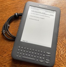 Amazon Kindle Keyboard 3rd Gen. Selling as faulty. Device is discontinued 