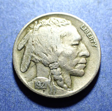 1921 Buffalo Nickel Abt. Vf