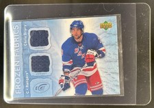 2007-08 Upper Deck Ice Chris Drury Frozen Fabrics Jersey #FF-CD Rangers