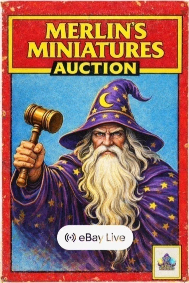 Merlin’s Miniatures Warhammer Auction – Some £1 Starts! Grab a Bargain.