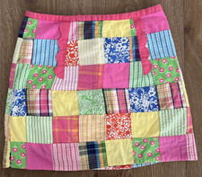 Vintage Lilly Pulitzer Patchwork Skirt Size 2