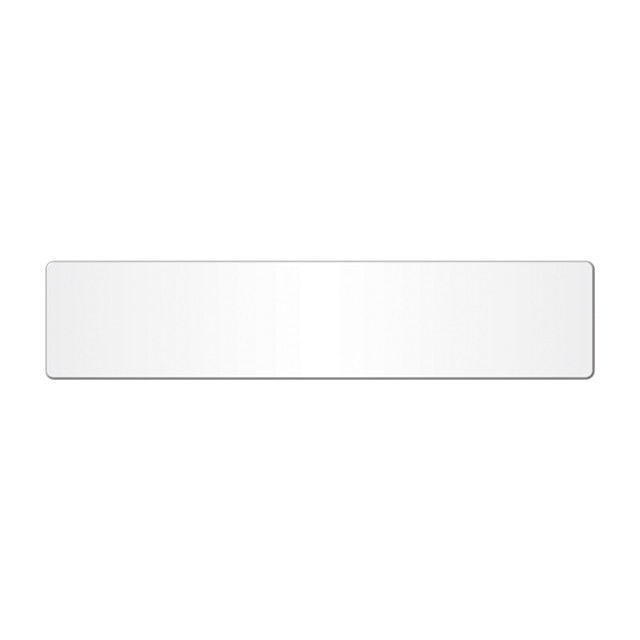 2-Sided Gloss White Or White/Black .024 Aluminum License Plate Blanks - Ships Free