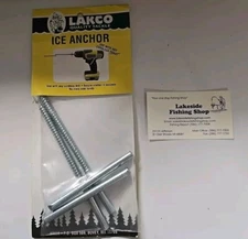 LAKCO QUALITY TACKLE UNIVERSAL ICE ANCHOR ICE FISHING ACCESSORY SA2