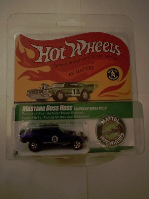 Hot Wheels RLC Rewards Priority  SPOILERS  Mustang Boss Hoss Redline #4517/8000